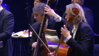 Musici van The Bach Orchestra of the Netherlands tijdens een uitvoering