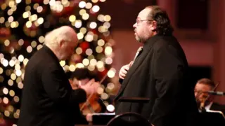Solist tijdens een kerstuitvoering met The Bach Orchestra of the Netherlands