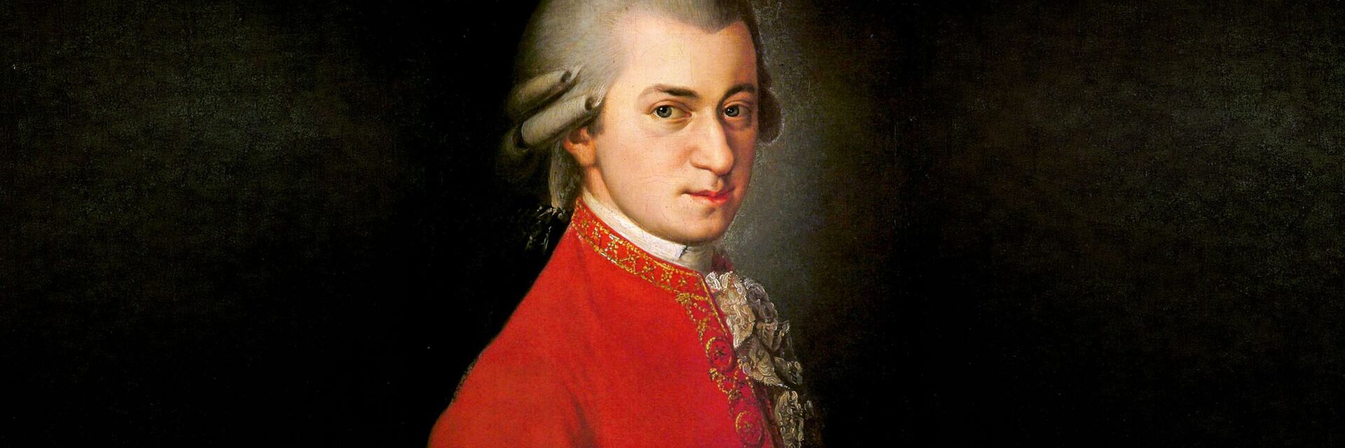 Portret van Wolfgang Amadeus Mozart